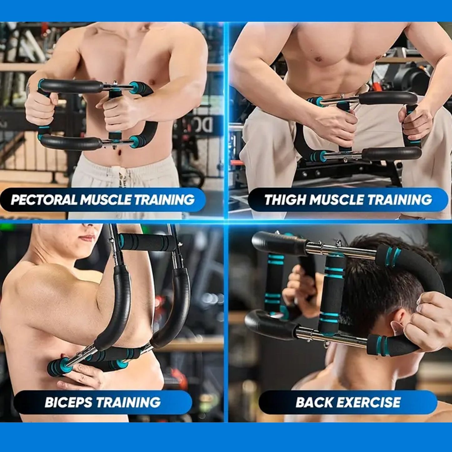 U forma de mão pinça fortalezas twister braço trainer power twister barra equ