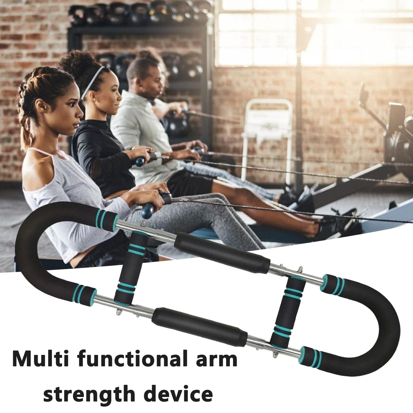 U forma de mão pinça fortalezas twister braço trainer power twister barra equ