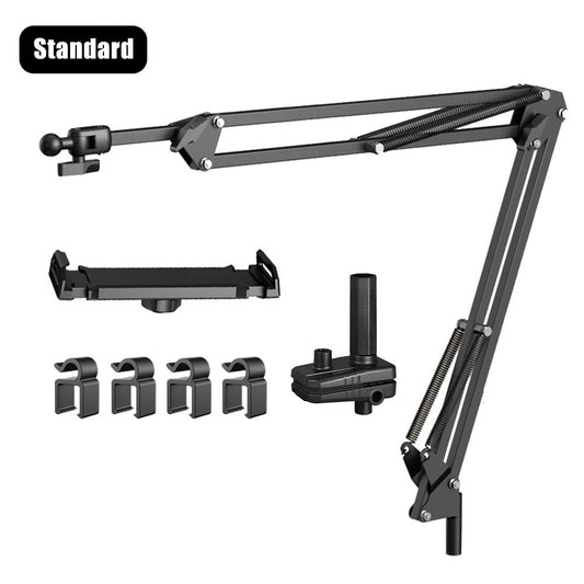 Suporte para tablet para cama, suporte giratório para telefone para 4-12.9 "ipa